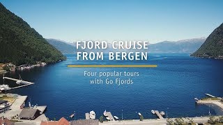 Four popular fjord cruises from Bergen Norway [upl. by Hara419]