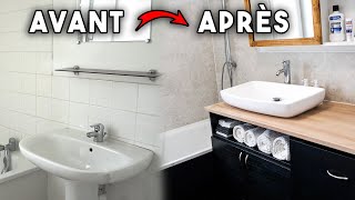 Rénovation Petite Salle de Bain ingénieuse [upl. by Iot419]