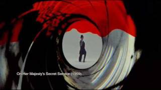 James Bond 007 Gun Barrels 1962  2008 [upl. by Anig]