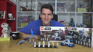 Wird alles wieder gut LEGO® Star Wars 75280 amp 75283 Clone Troopers der 501 Legion amp AAT [upl. by Oicirbaf]