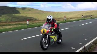 Classic TT Isle of Man  amazing sounding bikes ridden to the limit [upl. by Gish]