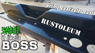 DO THIS TO YOUR PAINT  Activating your RUSTOLEUM  2K [upl. by Rives]