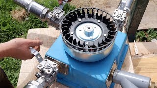 4 Nozzle Off Grid Micro Hydro Turgo Turbine Part 3 Assembling the turbine [upl. by Sadoff]