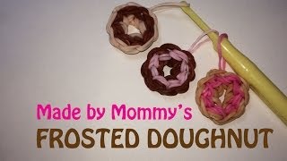 Rainbow Loom Frosted Doughnut Charm [upl. by Lichter]