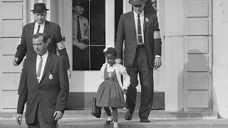 Ruby Bridges Age 6 Integrates New Orleans School [upl. by Asilef715]