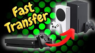 Fast amp Easy Way To Transfer Xbox One Games amp Data To Xbox Series XS [upl. by Benjy]