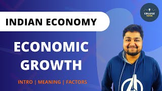 Economic Growth  Meaning  Definition  Factors affecting Economic Growth  Study at Home with me [upl. by Alleuqahs]