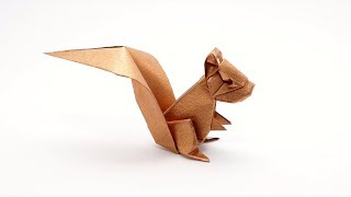 ORIGAMI SQUIRREL Jo Nakashima [upl. by Orelle]