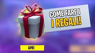 COME FARE I REGALI VI REGALO Skin Season 7 Fortnite Italia [upl. by Onaicram19]