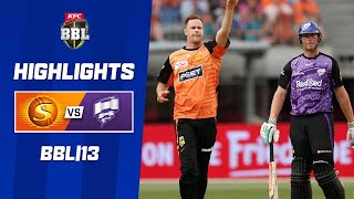 Perth Scorchers v Hobart Hurricanes  BBL13 [upl. by Ducan]