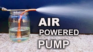 Make A Simple amp Powerful Pump  The Venturi Pump [upl. by Supmart499]