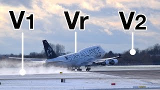 TAKEOFF Speeds V1 Vr V2 Explained by quotCAPTAINquot Joe [upl. by Boland961]