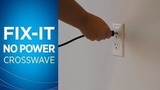 What to do if Your CrossWave™ has No Power [upl. by Shanney]