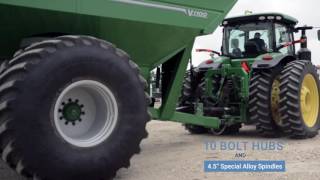 Brent VSeries Grain Carts Movie [upl. by Adaj]