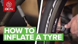 How To Pump A Bike Tyre [upl. by Nevets]