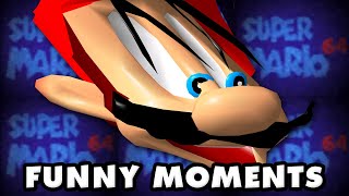 Super Mario 64 Funny Moments Montage [upl. by Iolanthe]