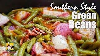 Best Southern Green Beans  Green Beans Recipe [upl. by Nezam]