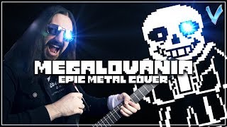 Undertale  Megalovania EPIC METAL COVER Little V [upl. by Eidualc]