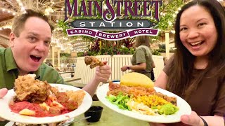 Downtown Las Vegas ALL YOU CAN EAT BUFFET Main Street Station [upl. by Levey]