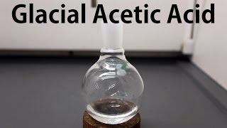 How to make Glacial Acetic Acid [upl. by Minette973]