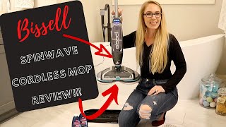 Bissell Spinwave Cordless Mop InDepth Review [upl. by Sonahpets]