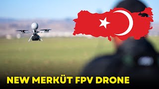 Turkey has developed a line of its FPV drones  New MERKÜT [upl. by Nasya]