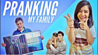 PRANKING MY FAMILY FOR 24 HOURS  Rimorav Vlogs [upl. by Goodman]