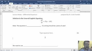 How to Insert Equations Numbers in Word 2016 [upl. by Taggart]