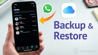 How to Backup amp Restore WhatsApp Messages on iPhone 3 Ways [upl. by Dekow249]