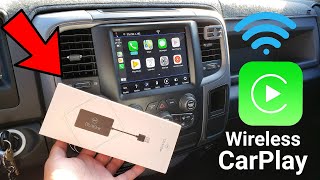 This will convert your wired Carplay to WIRELESS  Cplay2air [upl. by Ymrots]