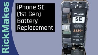 iPhone SE 1st Gen Battery Replacement [upl. by Ignatius457]