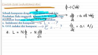 Contoh Soal induktansi diri [upl. by Gnagflow]