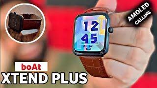 Boat Xtend plus smartwatch 💯 review [upl. by Ylagam554]