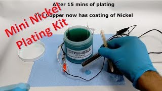 Nickel plating over Copper DIY [upl. by Harri]