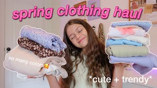 HUGE springsummer try on haul 2021 [upl. by Sivolc]