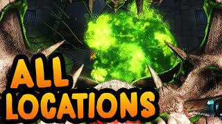 ALL GOROD KROVI SHIELD PART LOCATIONS Black Ops 3 Zombies Dragon Shield Guide Build [upl. by Elisee]