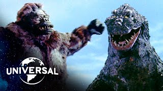 King Kong vs Godzilla 1963  The Original Fight on Mt Fuji [upl. by Sheehan]