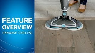 SpinWave® Cordless Hard Floor Spin Mop Feature Overview [upl. by Keele]