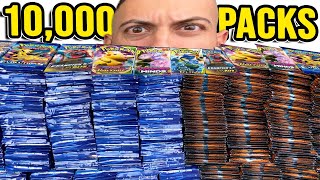 The Biggest Pokemon Cards Opening Of All Time  10000 Packs [upl. by Anahcra65]