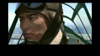 Battle of Guadalcanal  Sakai Saburo vs James quotPugquot Southerland CG Animation [upl. by Royd]