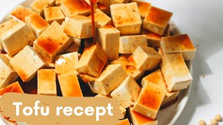 Jednoduchý tip jak připravit tofu  Tofu recept [upl. by Straus]