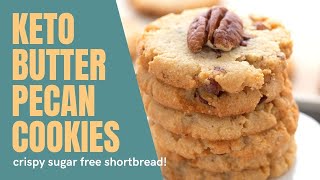 The most POPULAR keto cookies  Butter Pecan  EggFree [upl. by Dawna]