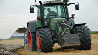 Ploegen Onland Ploughing Pflügen FENDT 820 Vario  Lemken Juwel 8 onland plough  Vrolijk Landouw [upl. by Brittne49]