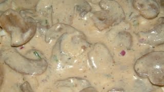 SAUCE CRÉMEUSE CHAMPIGNONS 🍄 EN 10 MINUTES CHRONO  👍 [upl. by Chloras]