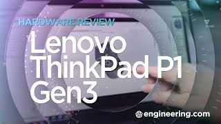 Lenovo ThinkPad P1 Gen 3 Review [upl. by Orlina799]