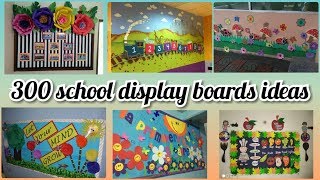 300  Board decoration ideas for school notice board decoration ideasclass board decoration ideas [upl. by Sirap804]