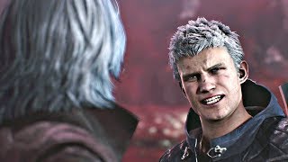 DEVIL MAY CRY 5  Nero Finds Out Vergil Is His Father [upl. by Malcah]