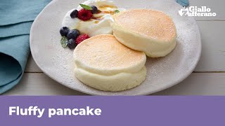 FLUFFY PANCAKE  Ricetta Originale di GialloZafferano [upl. by Livia]