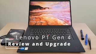 Lenovo P1 Gen4 and X1 Extreme Gen4 Review and SSD RAM Upgrade [upl. by Hosea828]