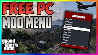 GTA 5 Online FREE PC MOD MENU  DOWNLOAD PC Mod Menu SHOWCASE GTA 5 PC Mods [upl. by Otrebile]